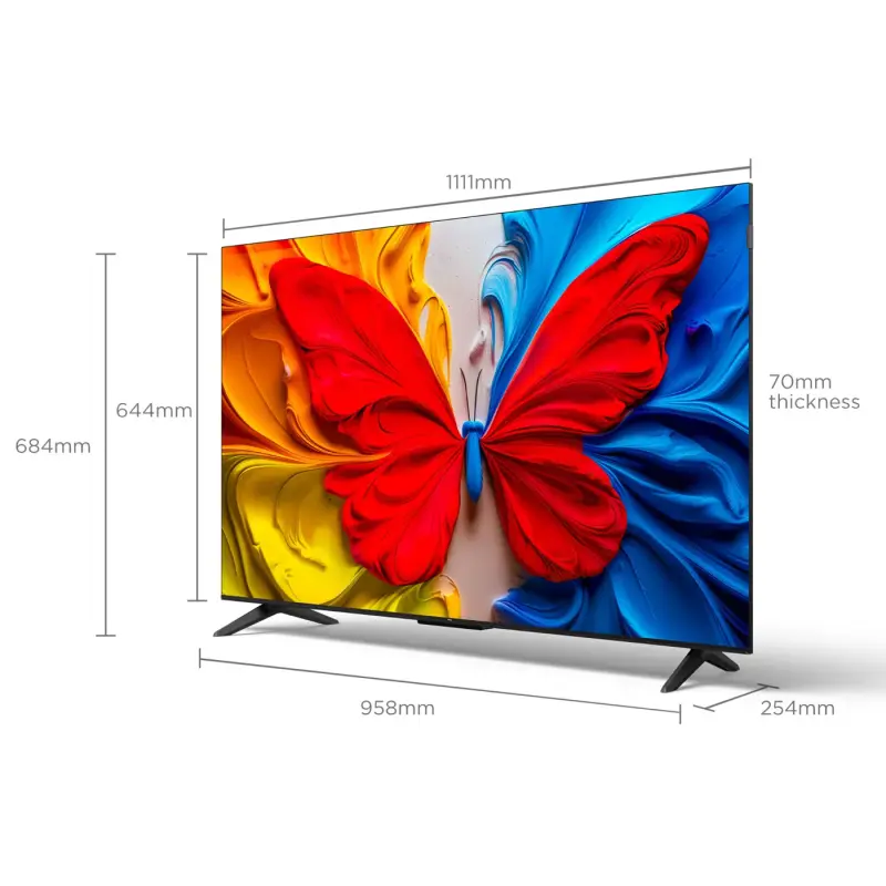 TELEVISOR TCL DE 50" QLED FULL HD S5K